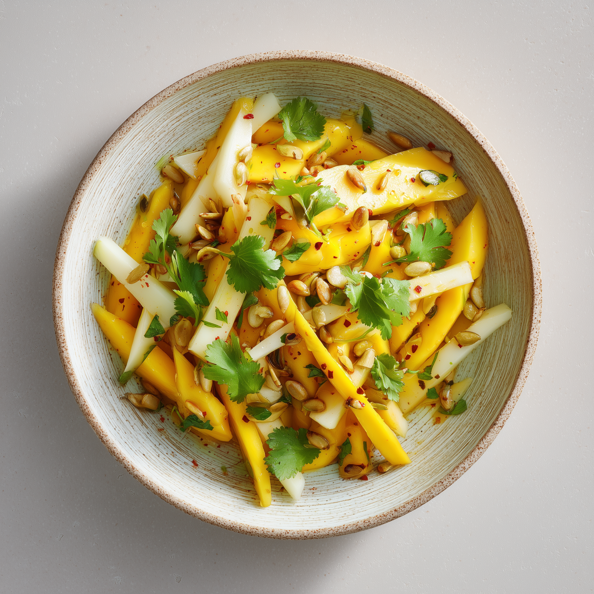 Mango and jicama salad